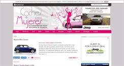 Desktop Screenshot of cochesparamujeres.com